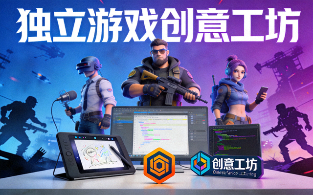 独立游戏创意工坊高清直播间封面
