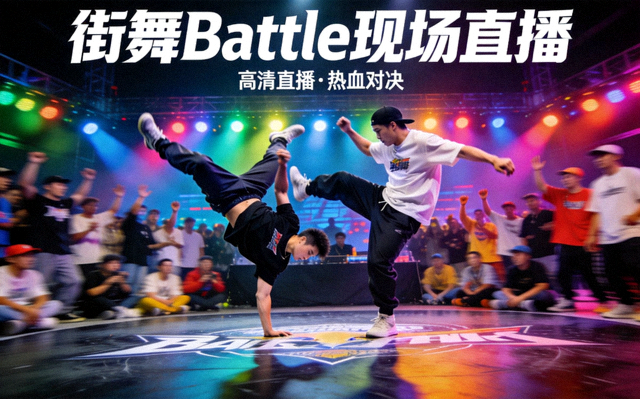 街舞Battle现场直播高清封面