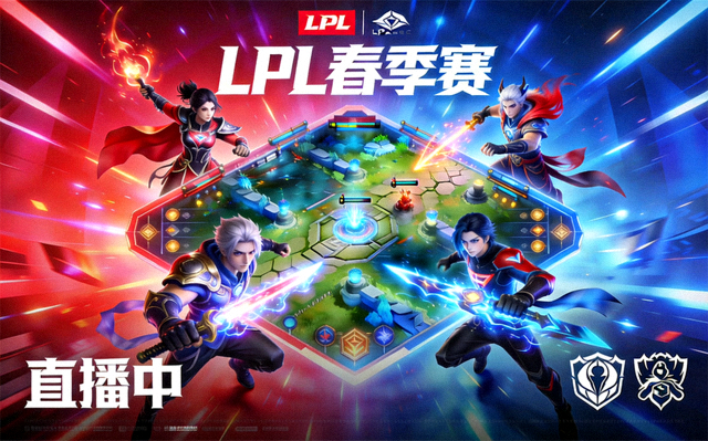 英雄联盟LPL春季赛高清直播间封面